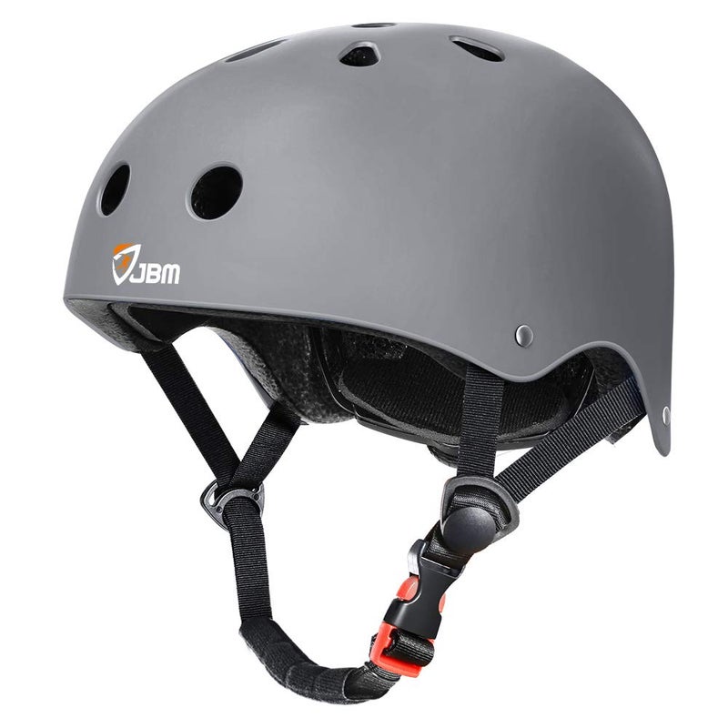 JBM Skateboard Helmet - Lightweight, Adjustable & Ventilated Helmet for Scooter, Roller Skate, Inline Skate - Image 1
